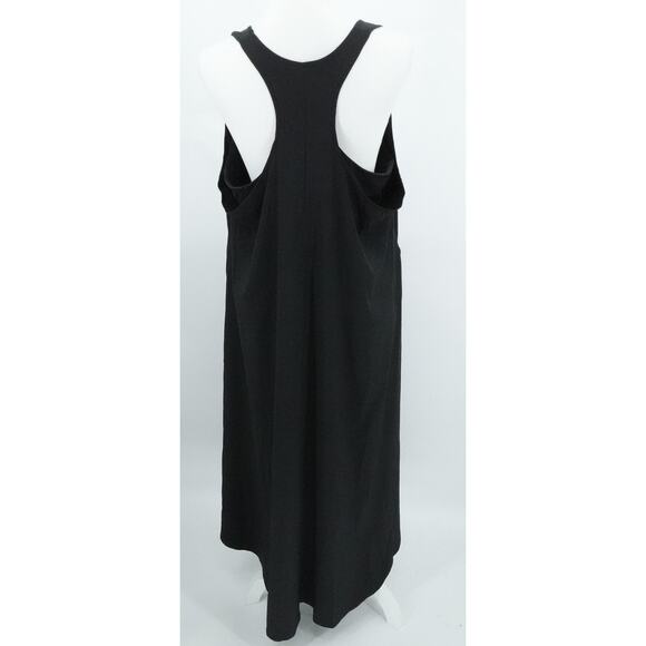 HALARA Dress Size XL Black Breezeful Racerback Hi Lo Midi Pockets Built In Bra - Picture 5 of 12